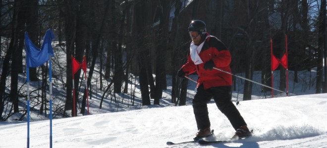 Special Olympics Skiier